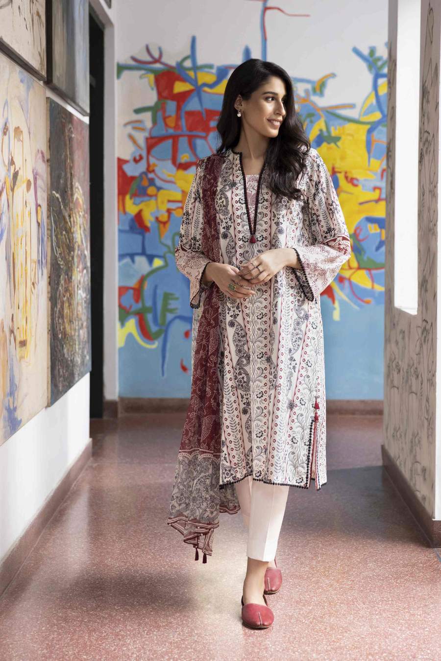 Trendy Denim Kurti